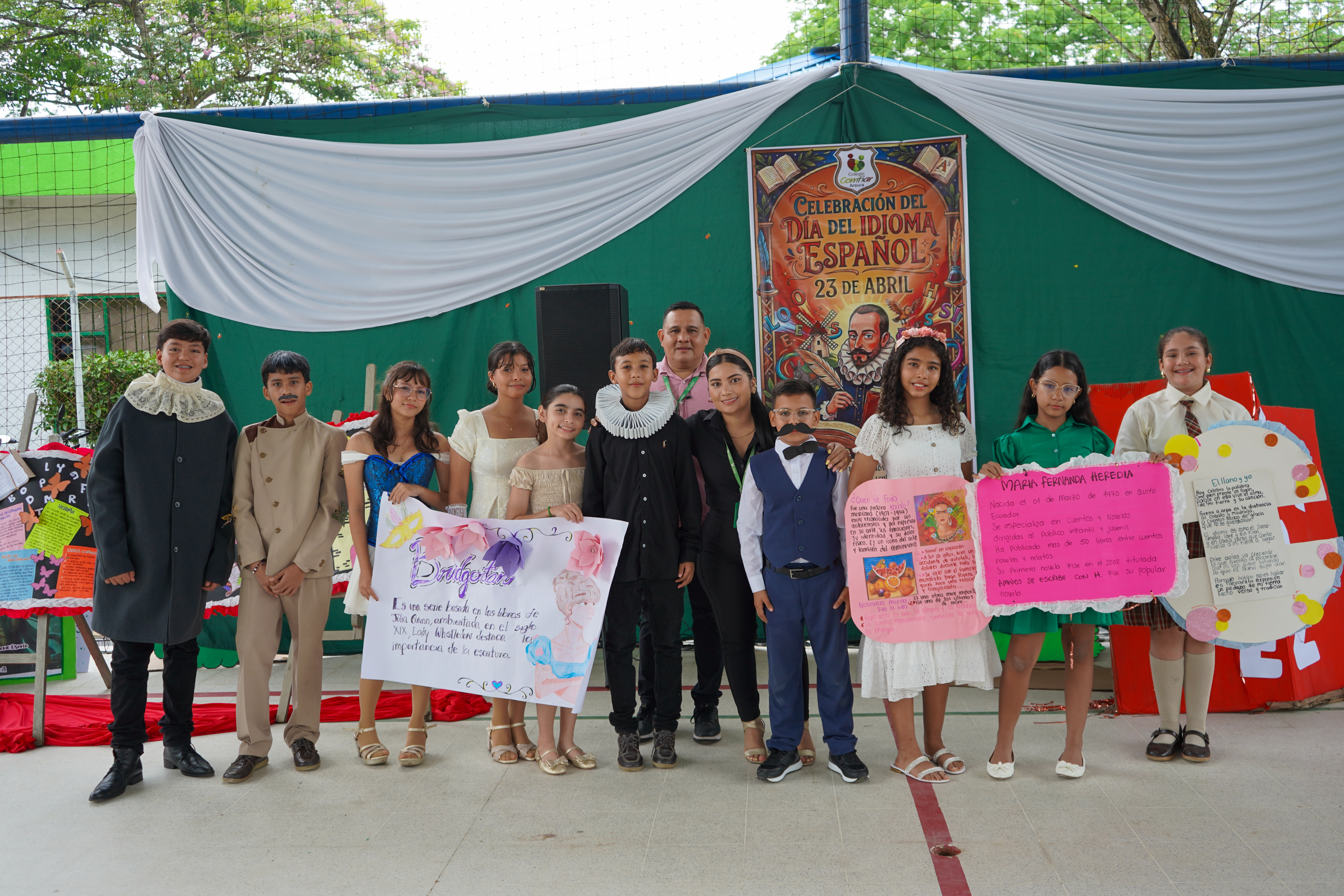 El Colegio Comfiar celebró la riqueza de nuestra lengua en una vibrante Jornada Cultural